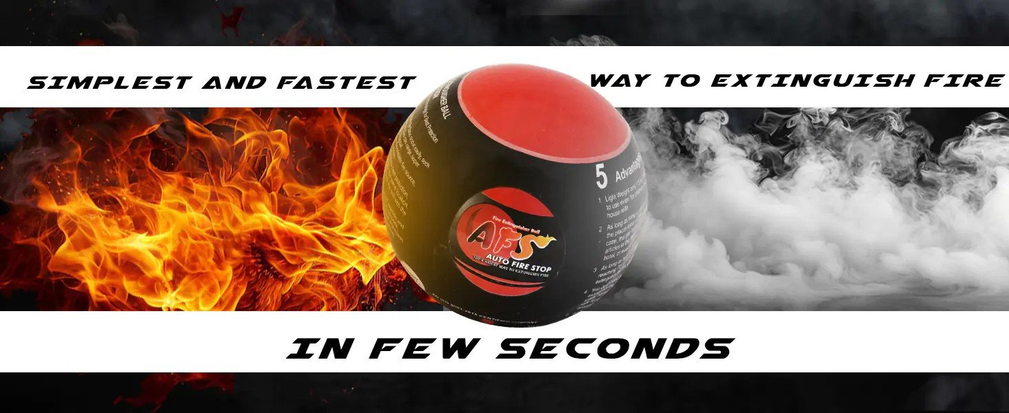 AFS Auto Fire Stop fire extinguisher ball for home safety in India